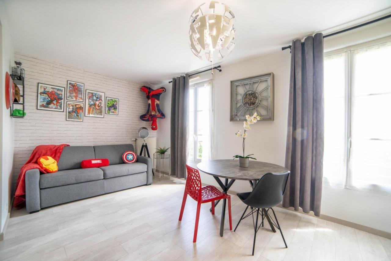 Air-Conditioned Apartment, Walking Distance To Disney - Disney Magical Homes, Paris Serris Kültér fotó