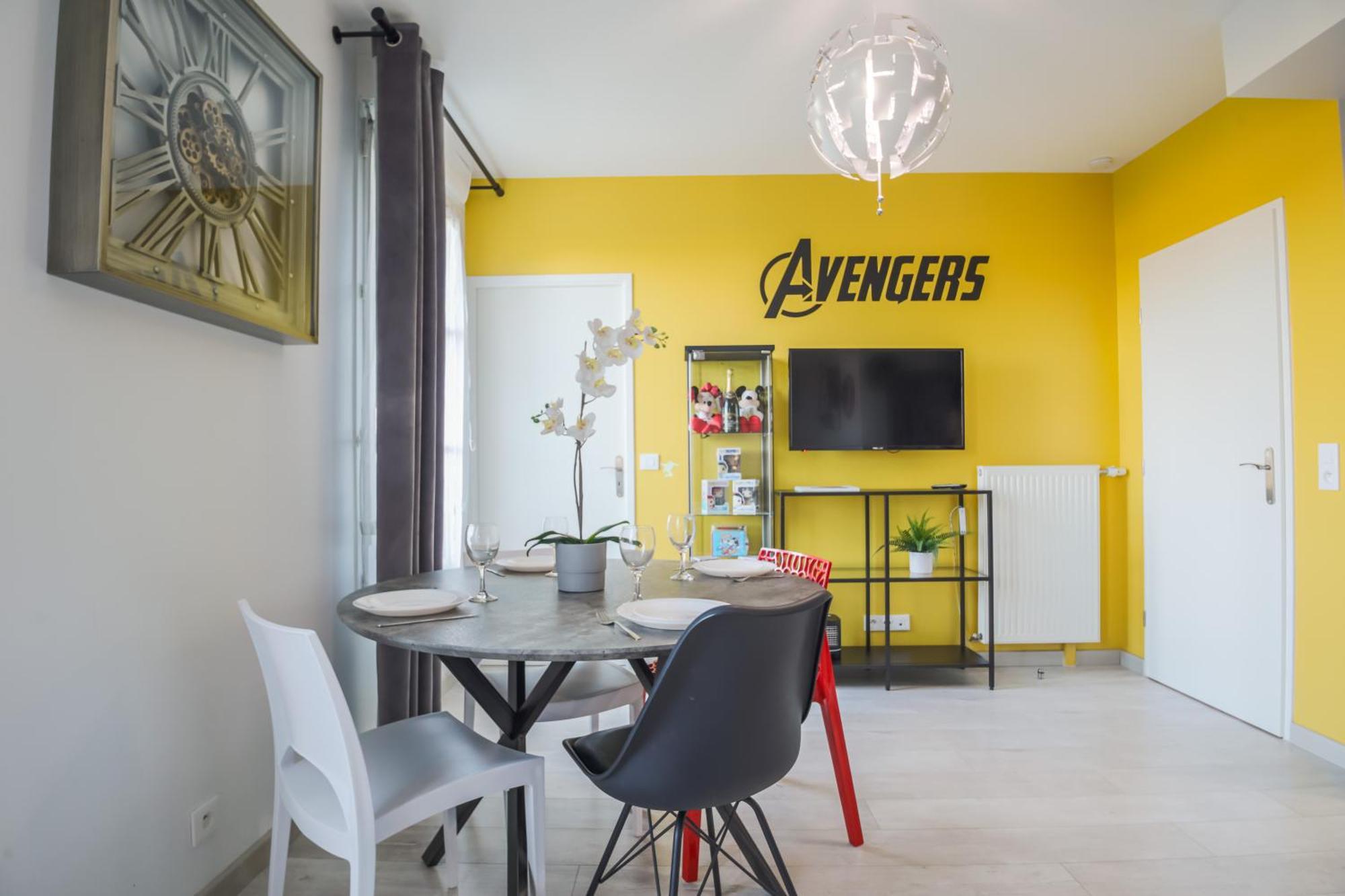 Air-Conditioned Apartment, Walking Distance To Disney - Disney Magical Homes, Paris Serris Kültér fotó