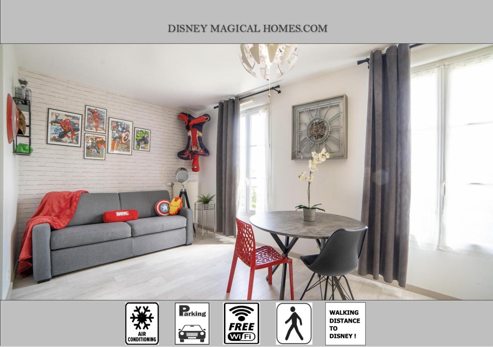 Air-Conditioned Apartment, Walking Distance To Disney - Disney Magical Homes, Paris Serris Kültér fotó